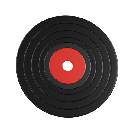 Vinyl Cd  3D Icon