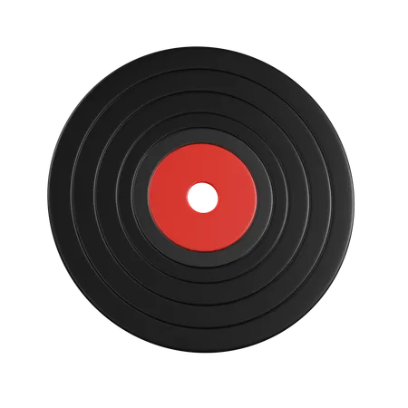 Vinyl Cd  3D Icon