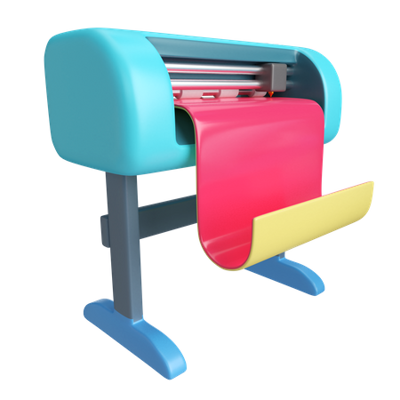 Vinyl Cutting Machine  3D Icon