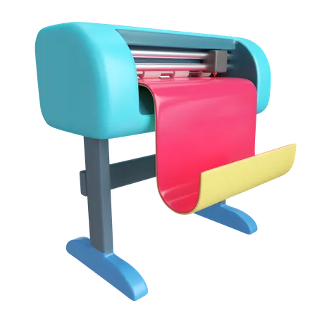 Vinyl Cutting Machine  3D Icon