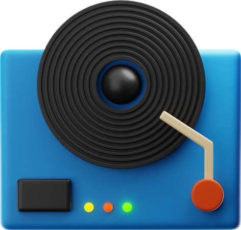 Vinyl Disc  3D Icon