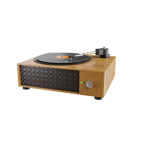 Vinyl Player  3D Icon