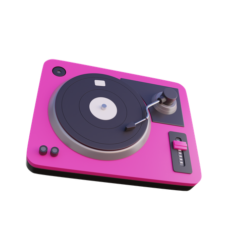 Vinyl-Schallplatte  3D Icon