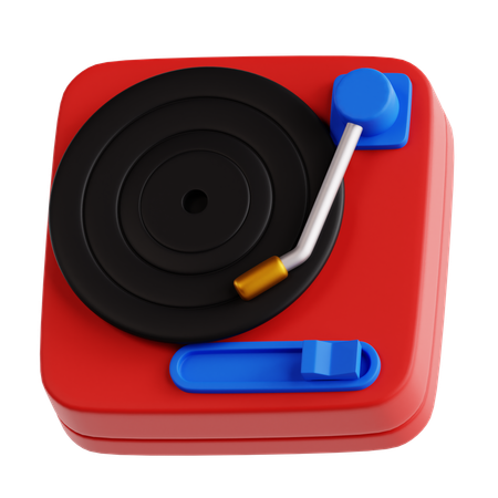 Vinyl Record  3D Icon