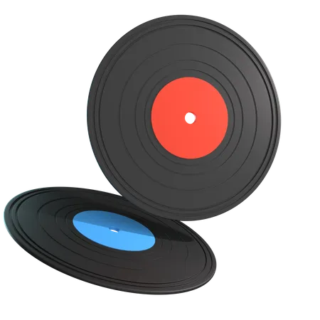 Vinyl Record  3D Icon