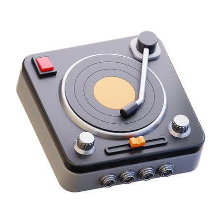 Vinyl Record  3D Icon