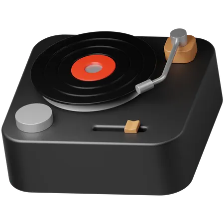 Vinyl Record  3D Icon