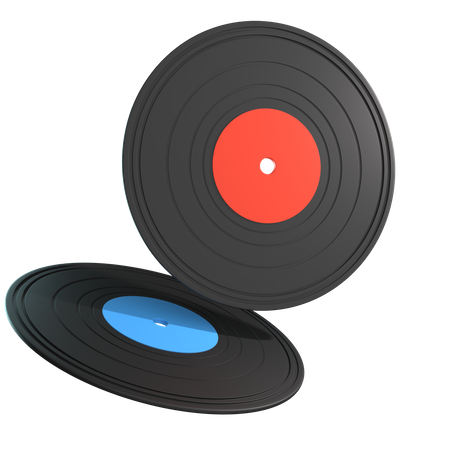 Vinyl Record  3D Icon