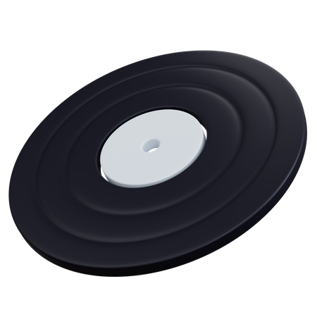 Disque vinyle  3D Icon