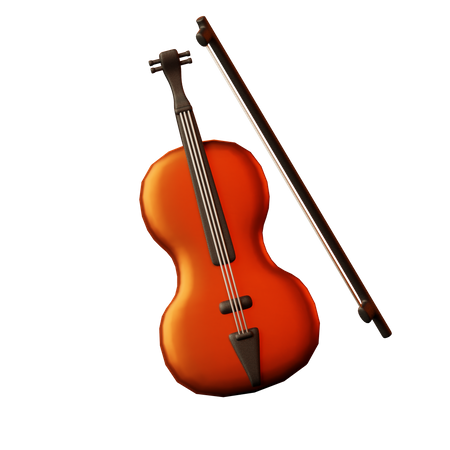 Viola  3D Icon