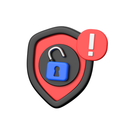 Violação de dados  3D Icon