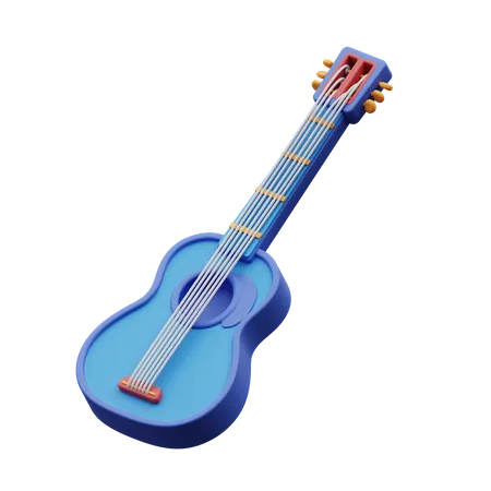 Violão  3D Icon