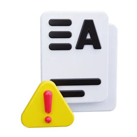 Violation de données  3D Icon