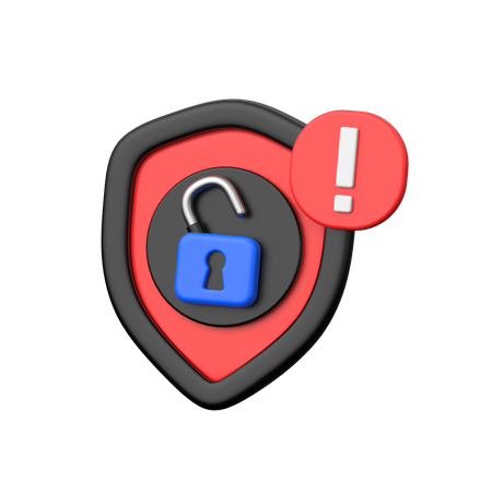Violation de données  3D Icon