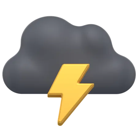 Violent orage  3D Icon