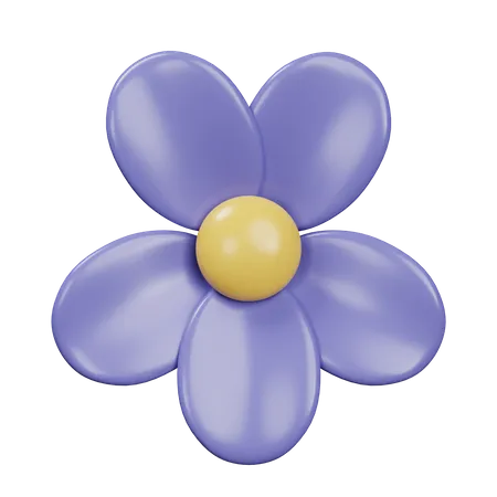 Violet  3D Icon