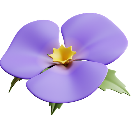 Violette Blume  3D Icon