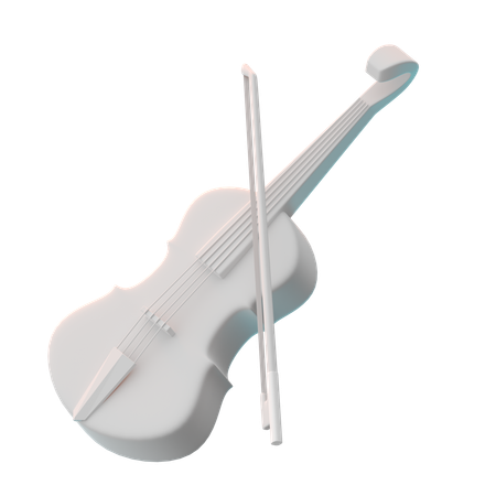 Violín  3D Icon