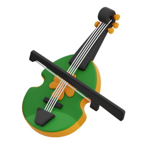 Violín  3D Icon