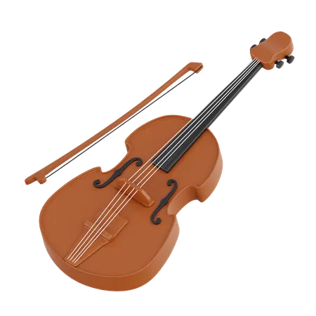 Violin  3D Icon