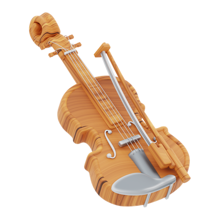 Violin  3D Icon