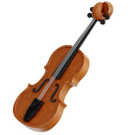 Violin  3D Icon