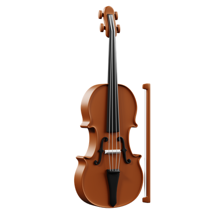 Violin  3D Icon