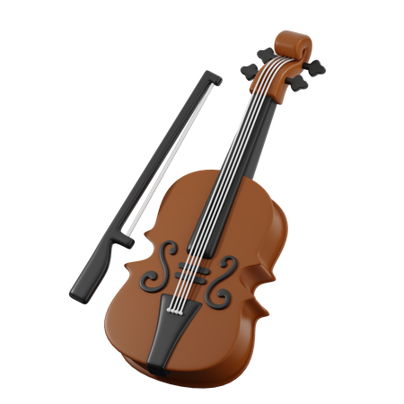 Violin  3D Icon