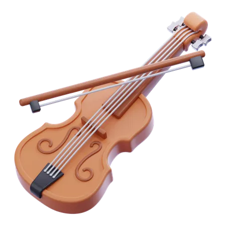 Violin  3D Icon