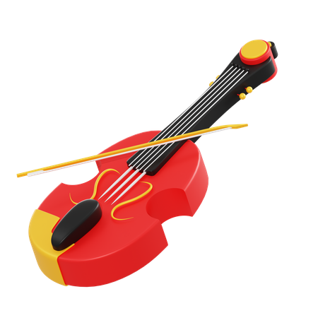 Violín  3D Icon