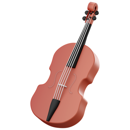 Violin  3D Icon