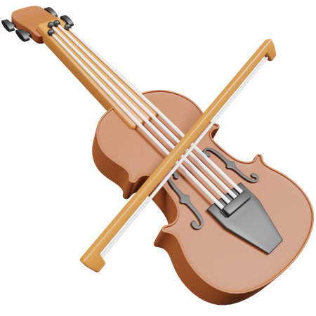 Violin  3D Icon