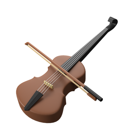 Violin  3D Icon