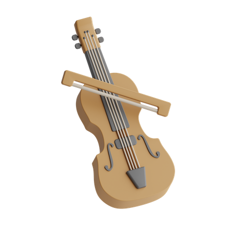 Violin  3D Icon