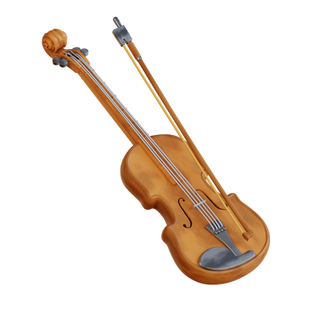 Violin  3D Icon