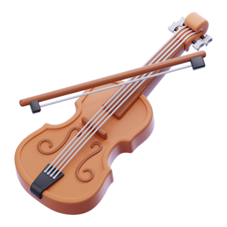 Violin  3D Icon