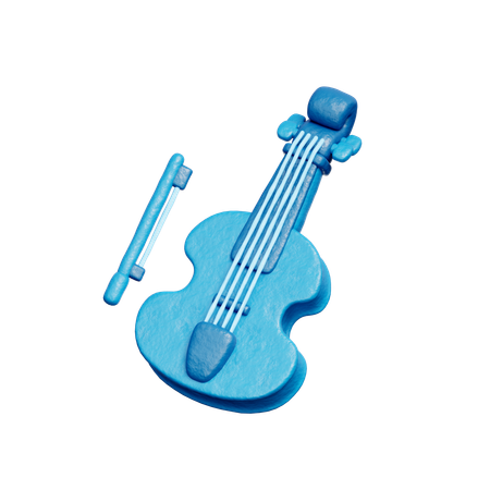 Violin  3D Icon