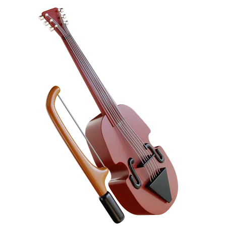 Violin 3D Icon