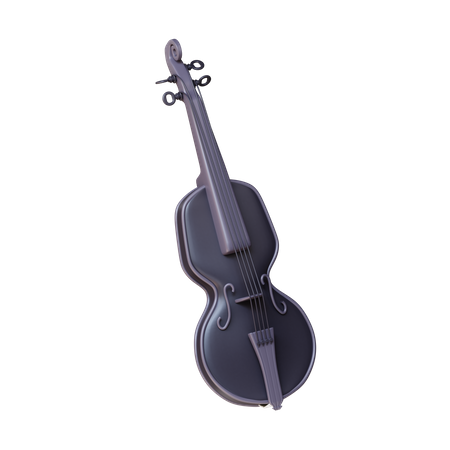 바이올린  3D Icon