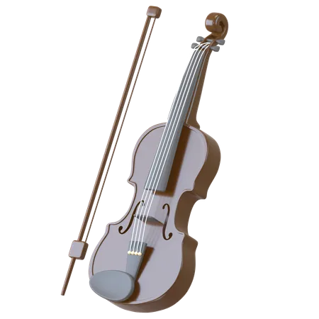 Violin  3D Icon