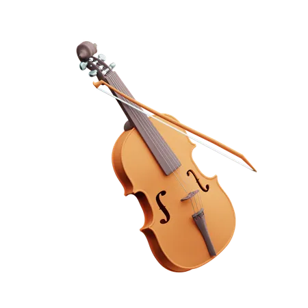 Geige  3D Icon