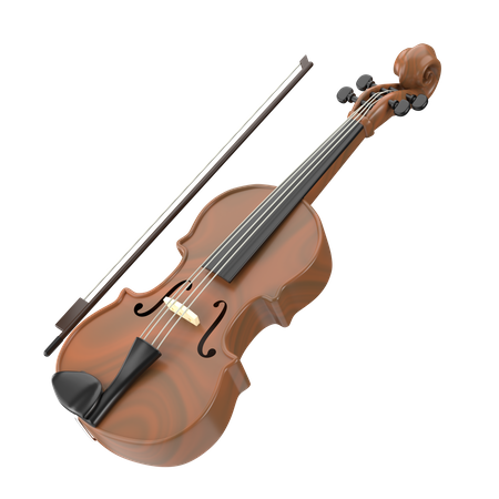 Geige  3D Icon