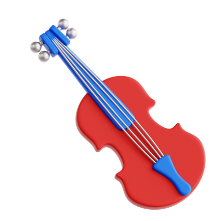 Violino  3D Icon