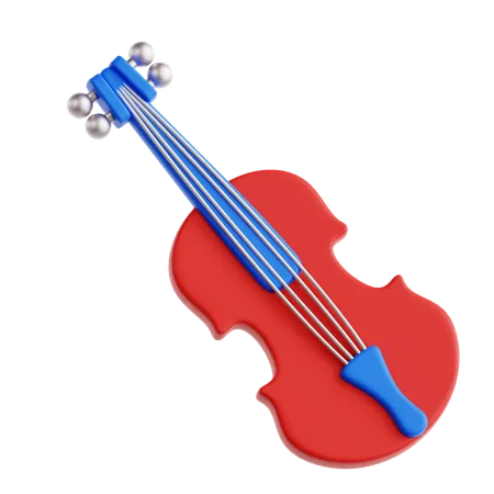 Violino  3D Icon