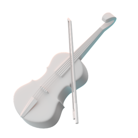 Violino  3D Icon