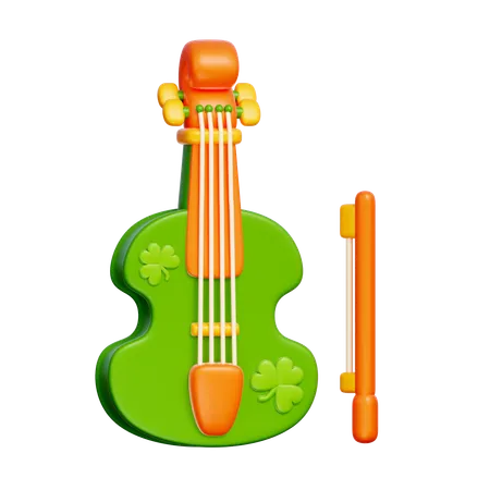 Violino  3D Icon