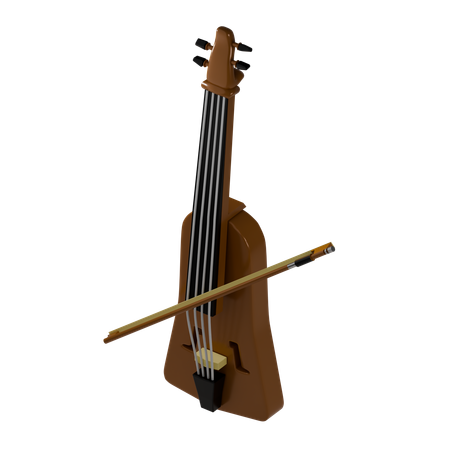 Violino  3D Icon