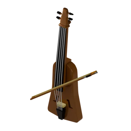 Violino  3D Icon