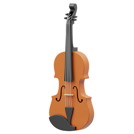 Violino  3D Icon