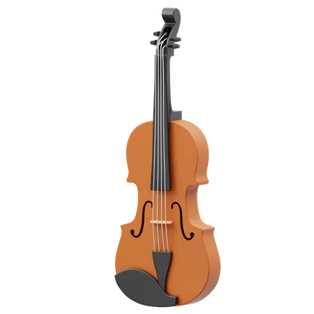 Violino  3D Icon